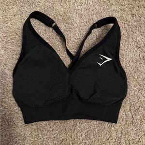 Gymshark Vital Seamless Sports Bra - Small - Black